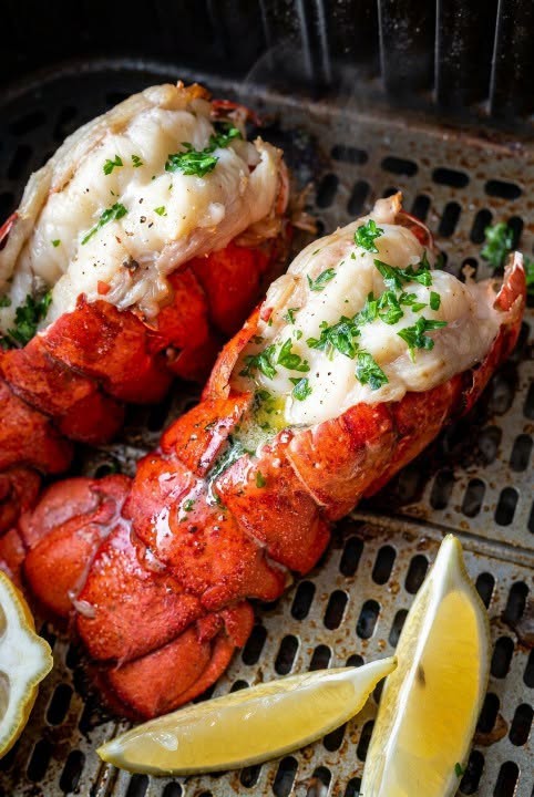 Air Fried Lobster Tails