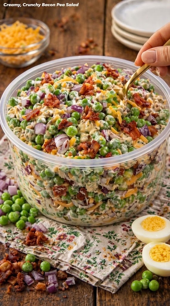 Bacon Pea Salad