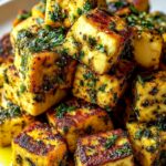 Lemon Garlic Roasted Tofu