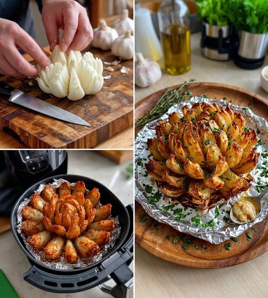 Air Fryer Blooming Onion 🧅✨