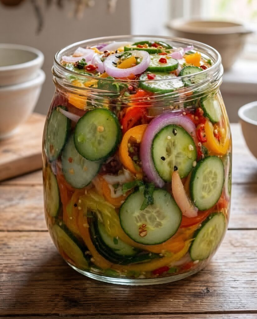 Anti-Inflammatory Pickled Cucumber,