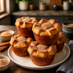 Cinnamon Sugar French Toast Muffins