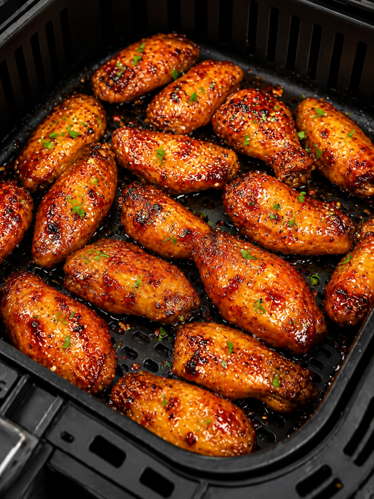 Air Fryer Sweet Chili Chicken Wings