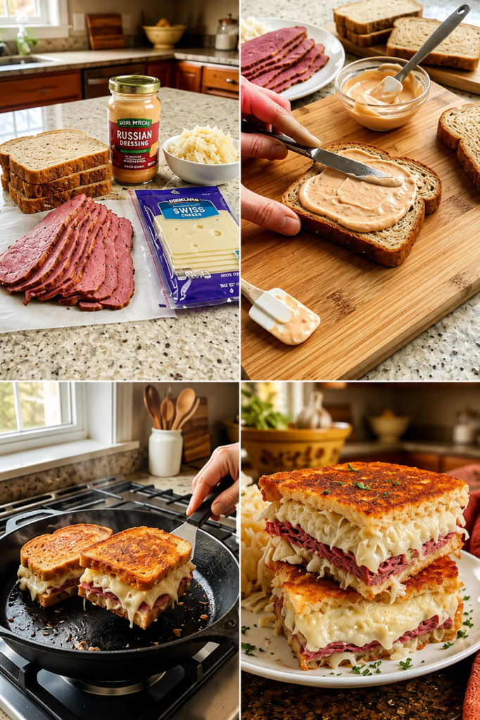 High-Protein Reuben Sandwich