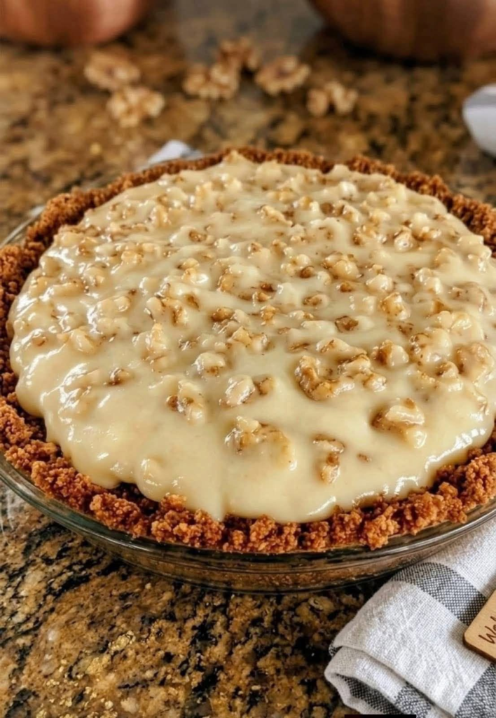 🥧 Walnut Cream Pie