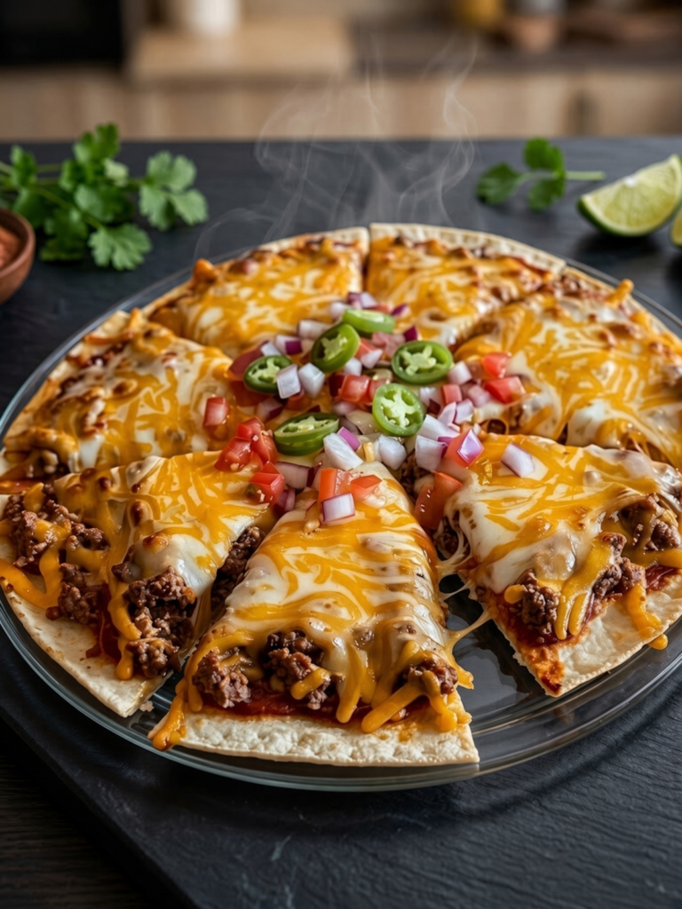 🌮 Homemade Mexican Pizza
