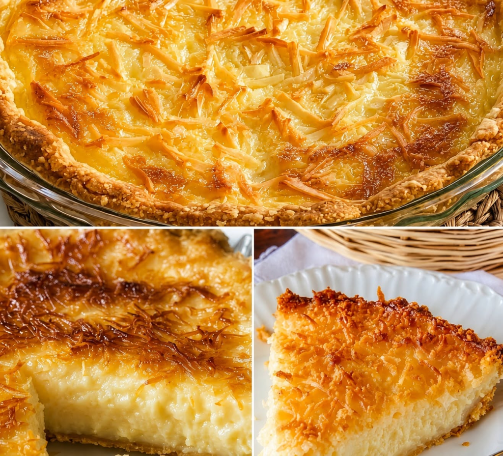 🥥 Classic Coconut Custard Pie