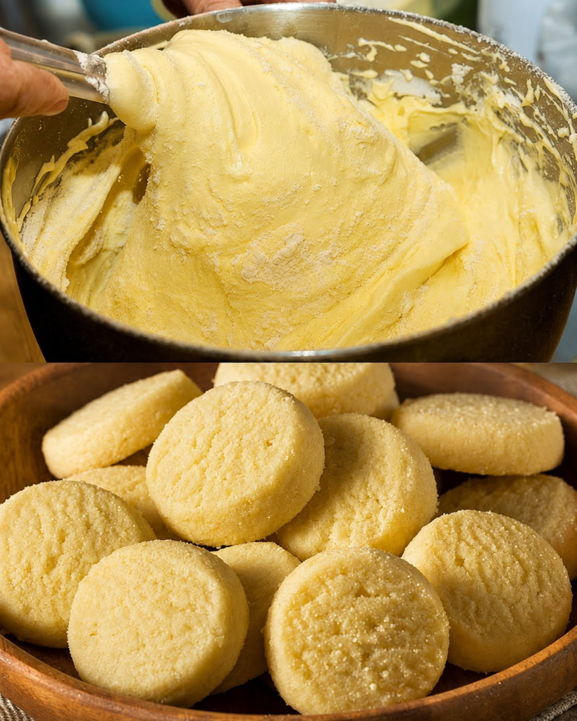 πͺ Classic Melt-in-Your-Mouth Shortbread Cookies