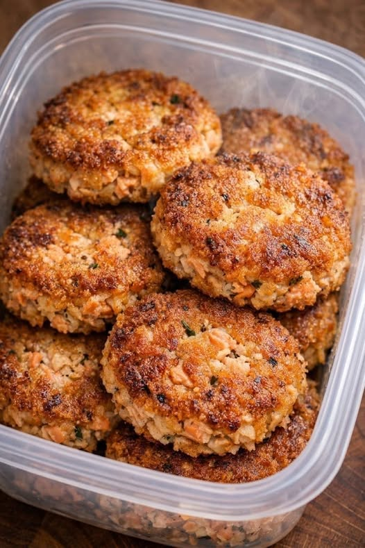 3-Ingredient Salmon Patties
