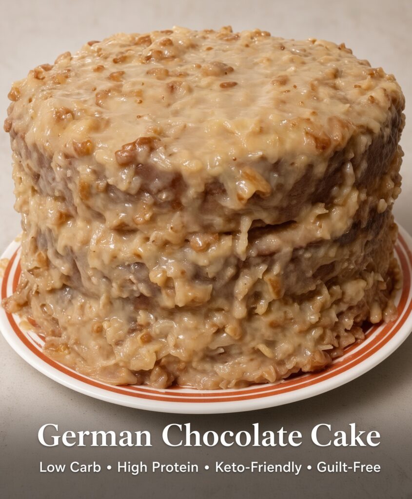 Old-school German Chocolate Cake