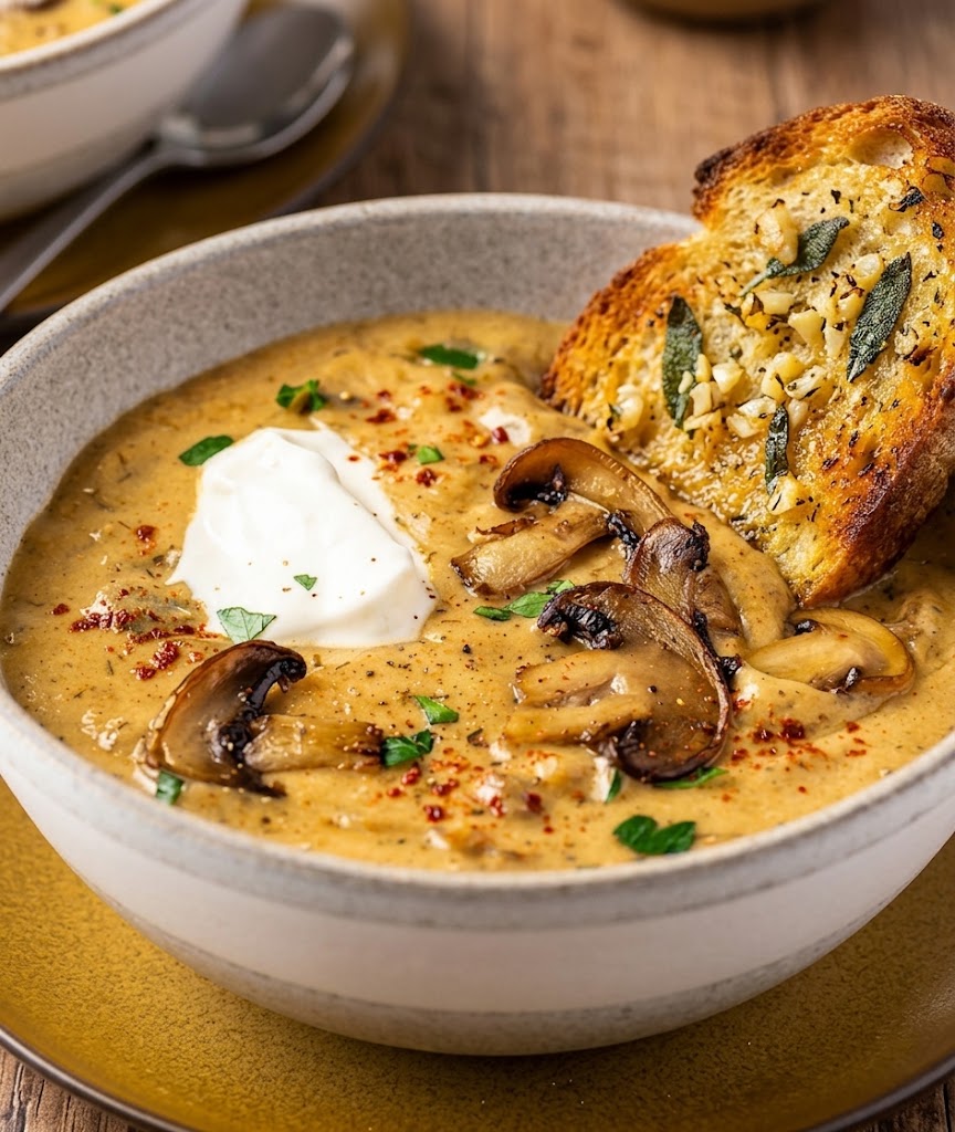 Hungarian Mushroom Soup