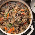 Creamy Low-Carb Mushroom Wild Rice Soup