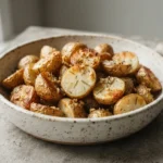 Crispy Air Fryer Baby Potatoes with Garlic and Rosemary
