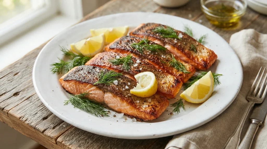 Air Fryer Salmon Fillets That Pop Right Out of the Basket