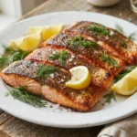 Air Fryer Salmon Fillets That Pop Right Out of the Basket
