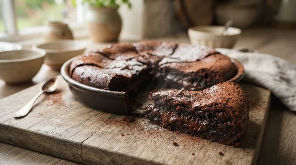 Air Fryer Chocolate Cake with a Moist Crumb
