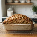 Air Fryer Banana Bread with a Fully Baked Center