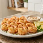 Crispy Air Fryer Panko Shrimp with Light Oil Spray