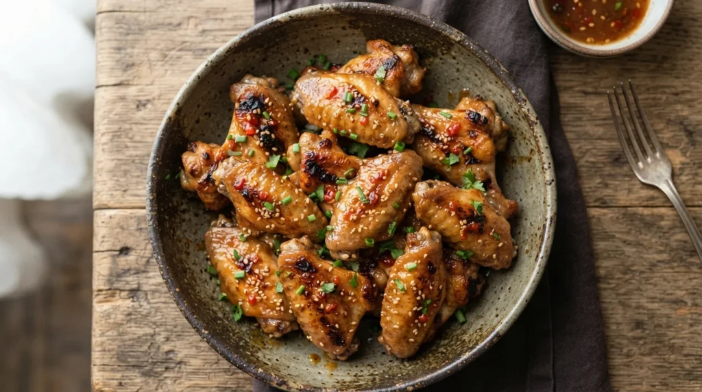 Air Fryer Honey Sriracha Wings
