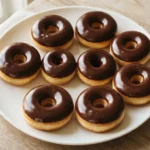 Air Fryer Chocolate Glazed Donuts: Soft Yeast Recipe