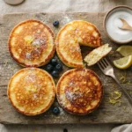 Keto Ricotta Pancakes with Lemon Zest and Crisp Edges