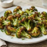 Crispy Air Fryer Frozen Broccoli with Moisture Control