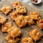 Keto Cheddar Cheese Crackers with Paprika: Crispy Bites Without the Carbs