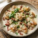 Keto Creamy Tuscan Chicken with Sun-Dried Tomatoes