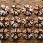 Keto Chocolate Crinkle Cookies with Sugar-Free Sweetener