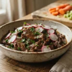 Keto Slow Cooker Beef Pot Roast with Radishes