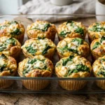 Keto Spinach and Feta Egg Muffins That Reheat Without Drying Out