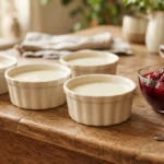 Keto Vanilla Panna Cotta with Measured Berry Sauce
