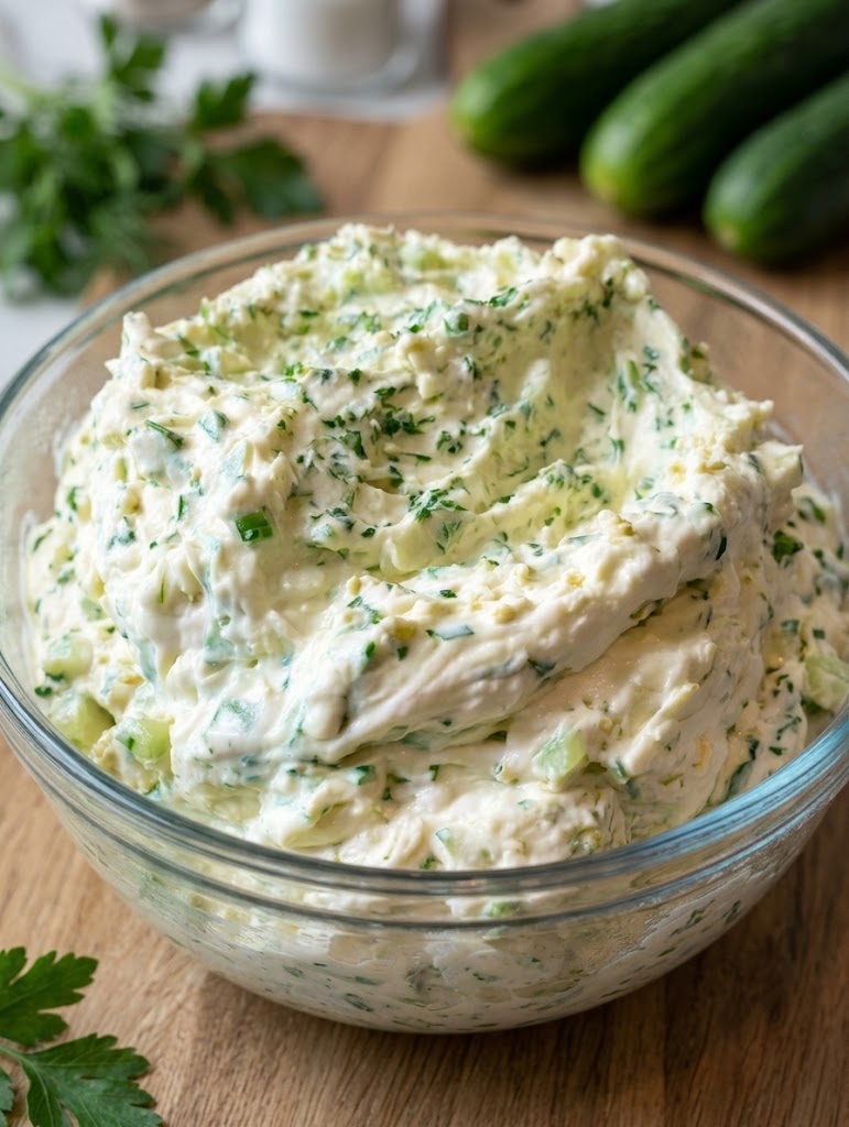 Cucumber Cream Cheese Spread π₯