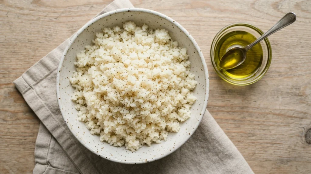 Keto Cauliflower Rice That Does Not Taste Watery