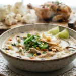 Keto Chicken Tortilla-Style Soup Without Corn or Tortillas
