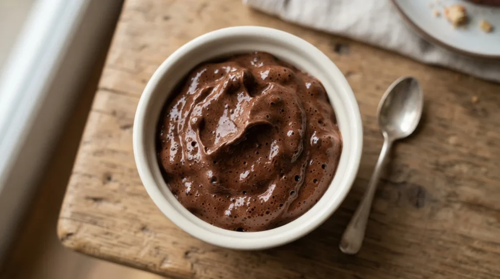 Silky Keto Chocolate Mousse Without Added Sugar