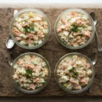 Keto Salmon Egg Salad Lunch Pots