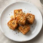 Air Fryer Sesame Tofu: Crispy Outside, Silky Inside