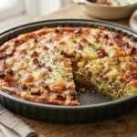 Keto Crustless Quiche Lorraine: Firm, Sliceable Filling Recipe