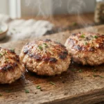 Keto Air Fryer Turkey Burgers That Do Not Dry Out
