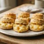 Air Fryer Cheddar Scones with Cold Butter and Minimal Mixing