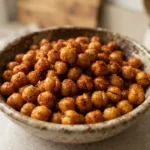 Crispy Air Fryer Chickpeas with Smoked Paprika