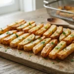 Air Fryer Thick Steak Fries with Evenly Cut Batons