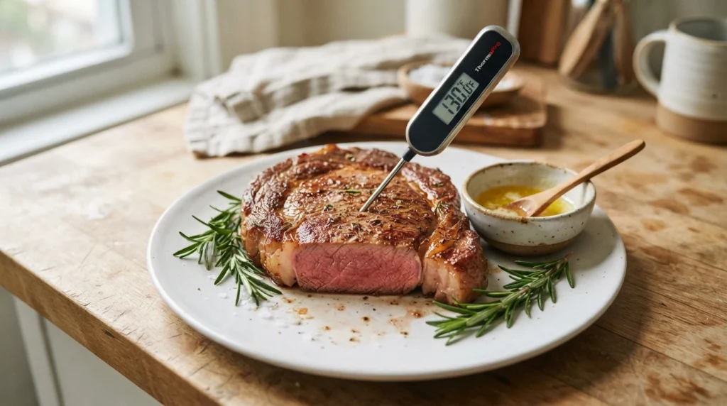 Air Fryer Rump Steak: Thickness-Based Doneness Guide