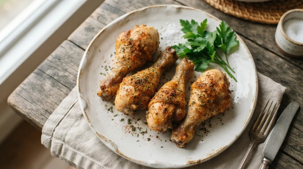 Air Fryer Ranch-Seasoned Drumsticks with Homemade Herb Blend