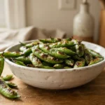 Air Fryer Sugar Snap Peas: Crisp High-Heat Roast
