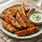 Crispy Air Fryer Sweet Potato Wedges with Smoked Paprika