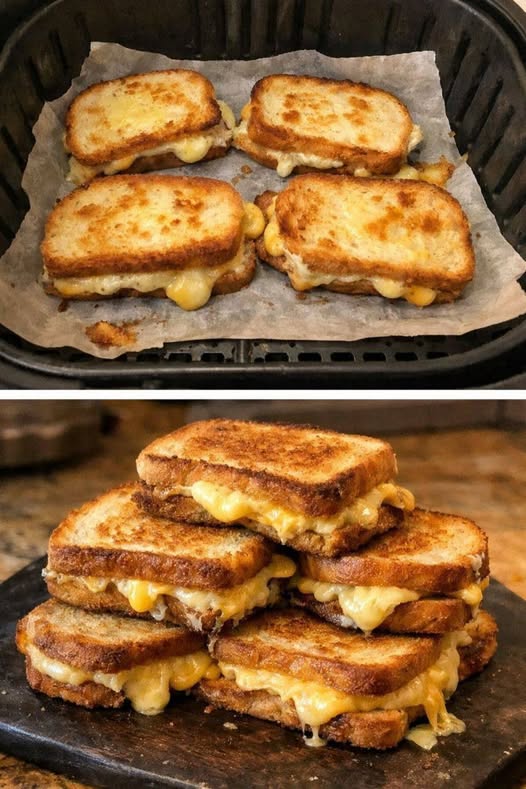 3-Ingredient High-Protein Grilled Cheese