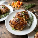 Air Fryer Jerk-Style Chicken Thighs with Adjustable Chili Heat