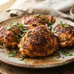 Air Fryer Tandoori Chicken Thighs Without Marinade